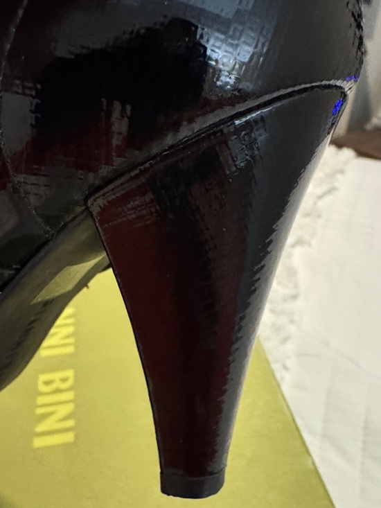 Gianni Bini Black Patent Mary Jane Heels - Women’s 6 - Picture 14 of 14